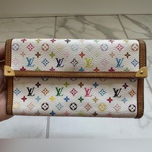 Louis Vuitton, Bags, Louis Vuitton Multicolor International Wallet